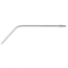 Nuboer Suction Tube Oval Opening Stainless Steel, 21 cm - 8 1/4" Diameter 6.0 mm Ø Nuboer Suction Tube Oval Opening Stainless Steel, 21 cm - 8 1/4" Diameter 6.0 mm Ø
